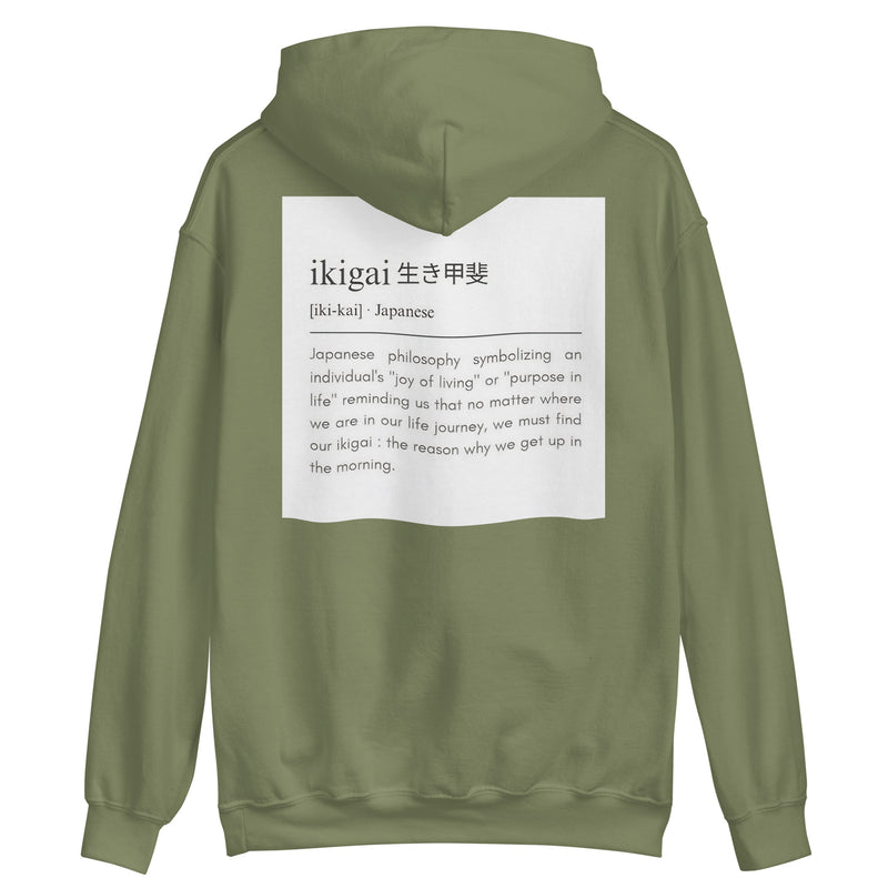 Ikigai — Felpa con cappuccio | Zenith