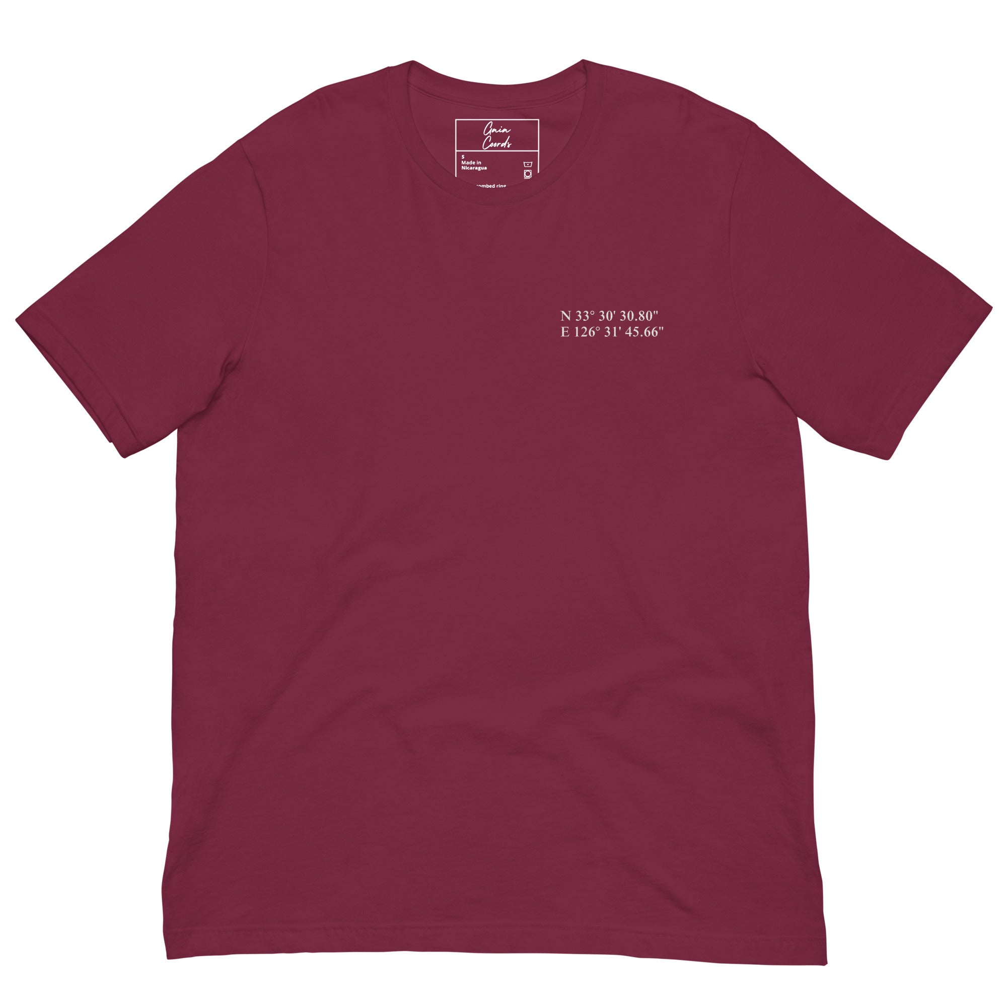 Jeju – T-Shirt Coordinate | GaiaCoords