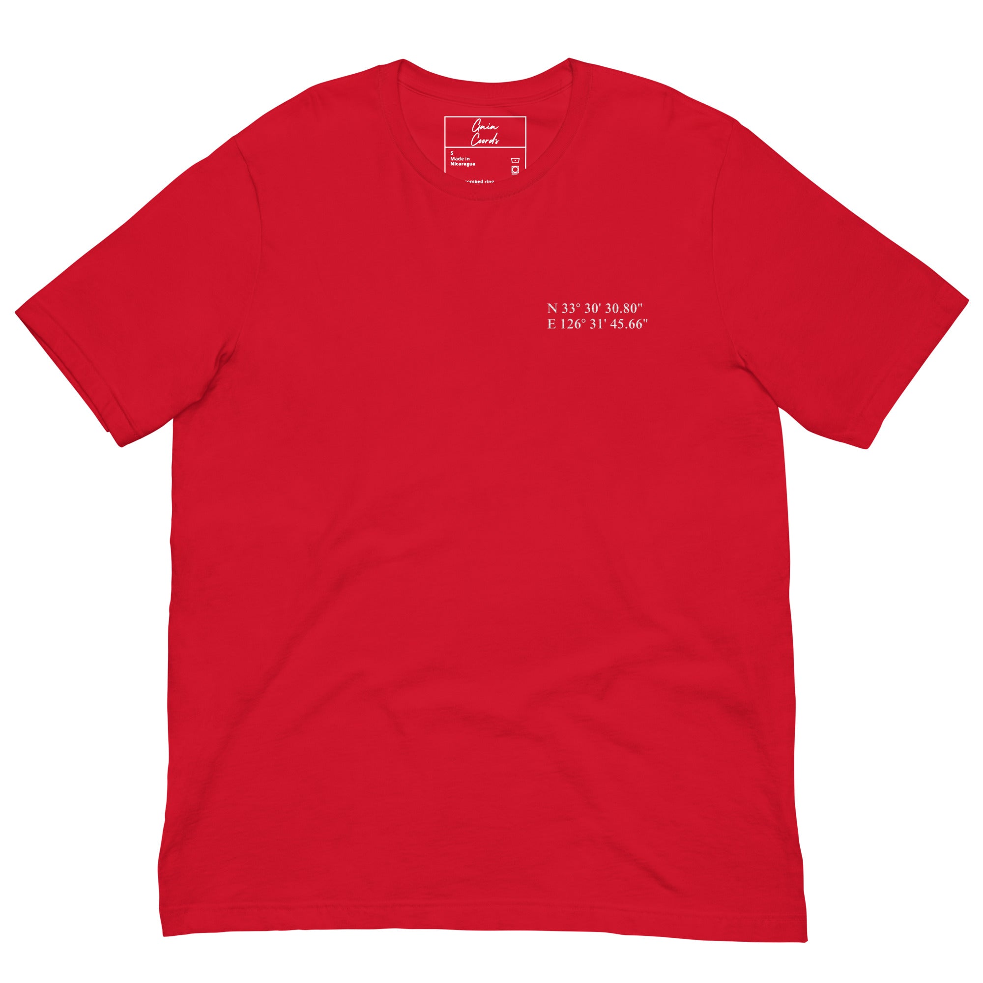 Jeju – T-Shirt Coordinate | GaiaCoords